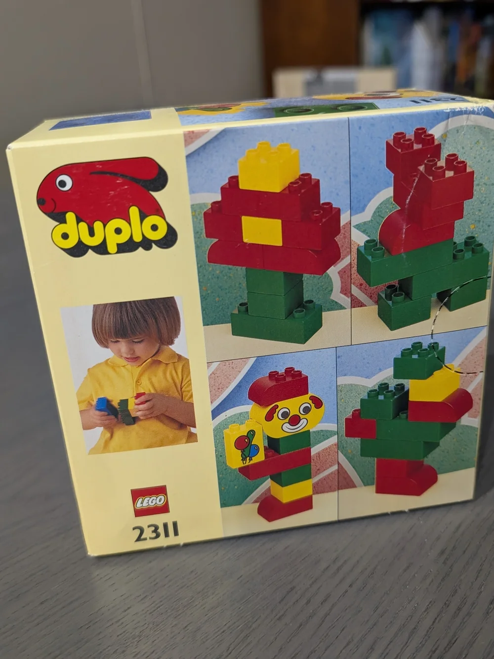NIB Vintage 2311 Clown Lego Duplo
